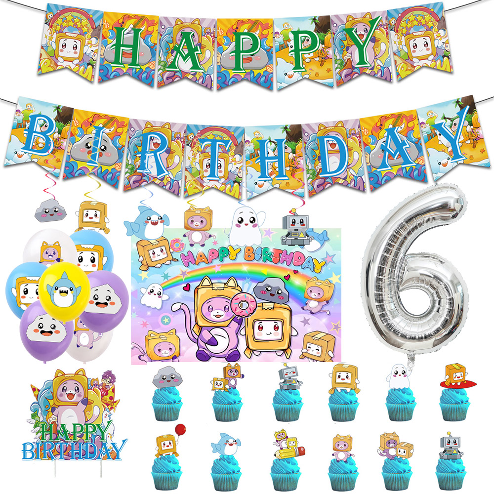 Photography Game - Lankyboxs Cartoon Game Theme Birthday Party