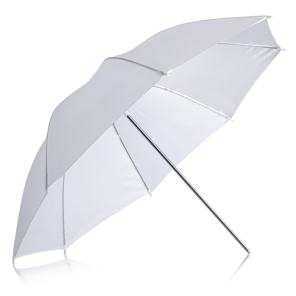 Photography Umbrella Diffuser - Portable 20inch White Soft And Light