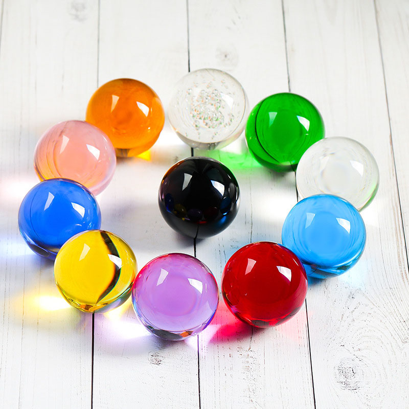 Lens Ball Crystal - 10 Colors 30mm Globe Chandelier Lens