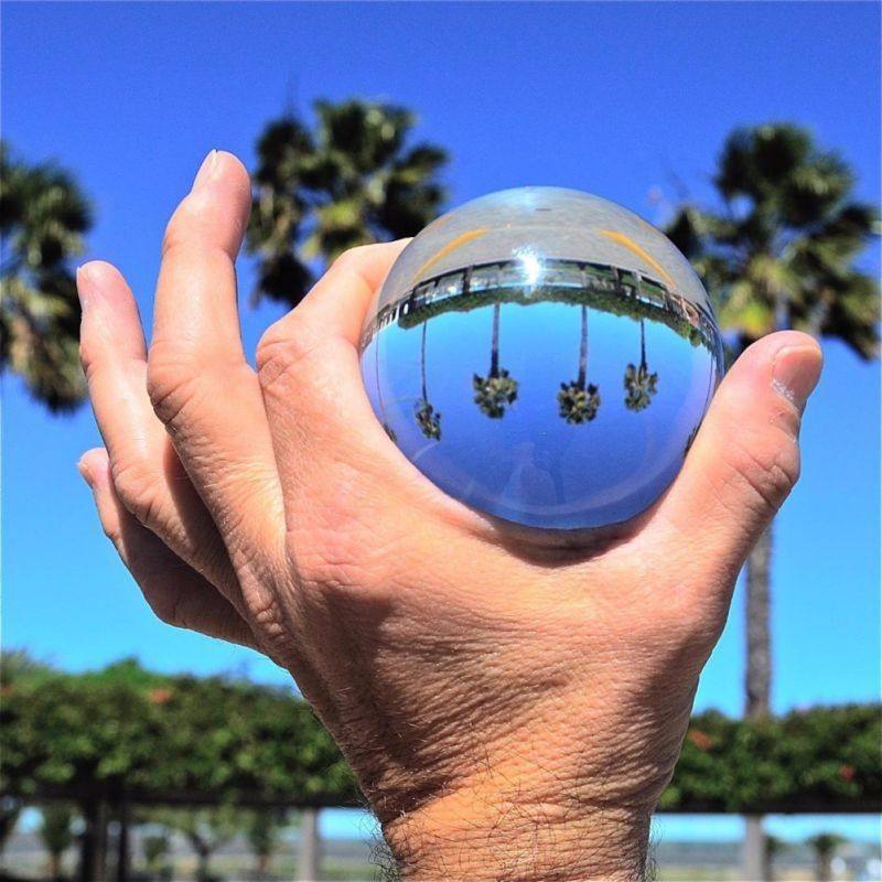 Lens Ball Crystal - 3Cm Crystal Sphere Photography Prop Solid