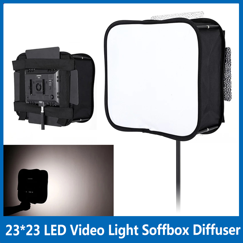 Video Led Light Panel - 23*23 Softbox Diffuser for YONGNUO YN600L