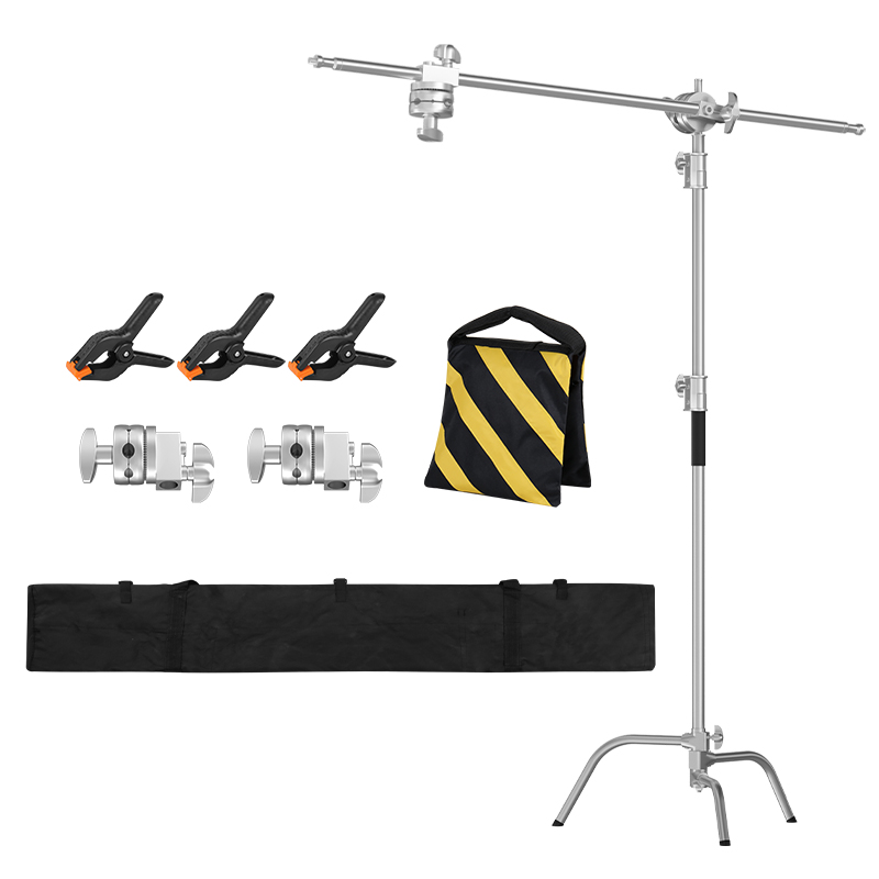 Photography Umbrella Diffuser - Photography Heavy-Duty C-stand With Boom Arm