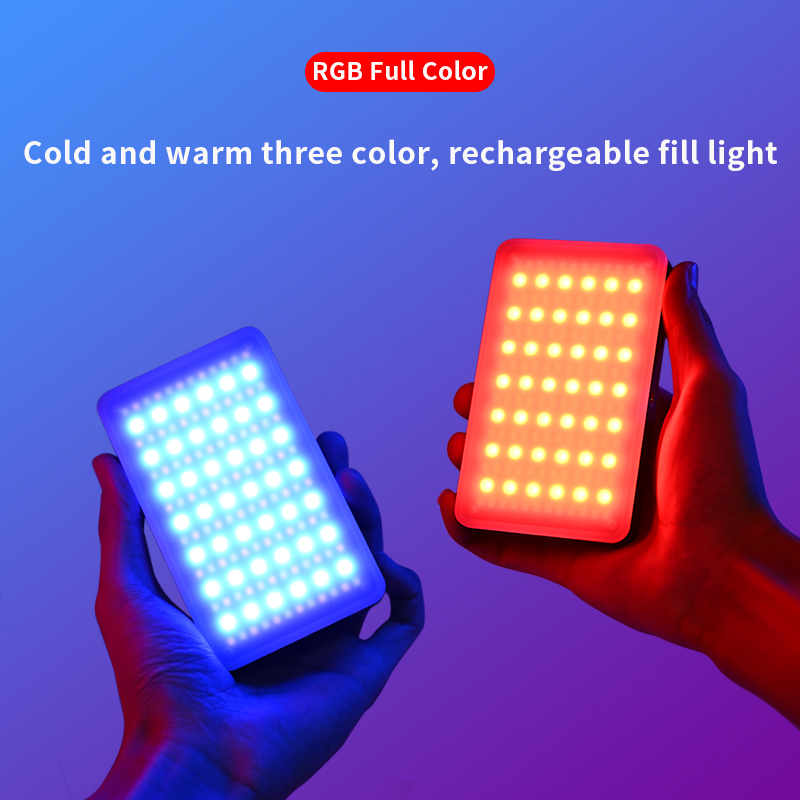Video Led Light Panel - RGB Video Light Portable LED Camera