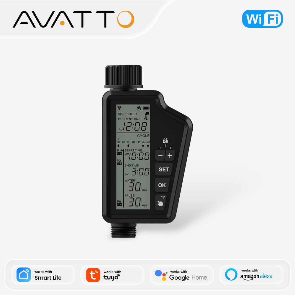 Timelapse Controller - AVATTO WiFi Smart Water Timer Garden
