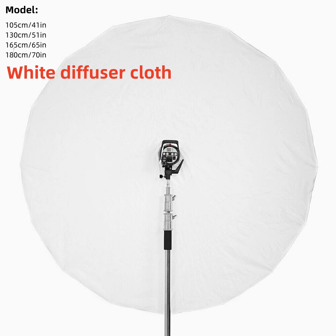 Photography Umbrella Diffuser - Para Umbrella Diffusion Fabric Cloth in