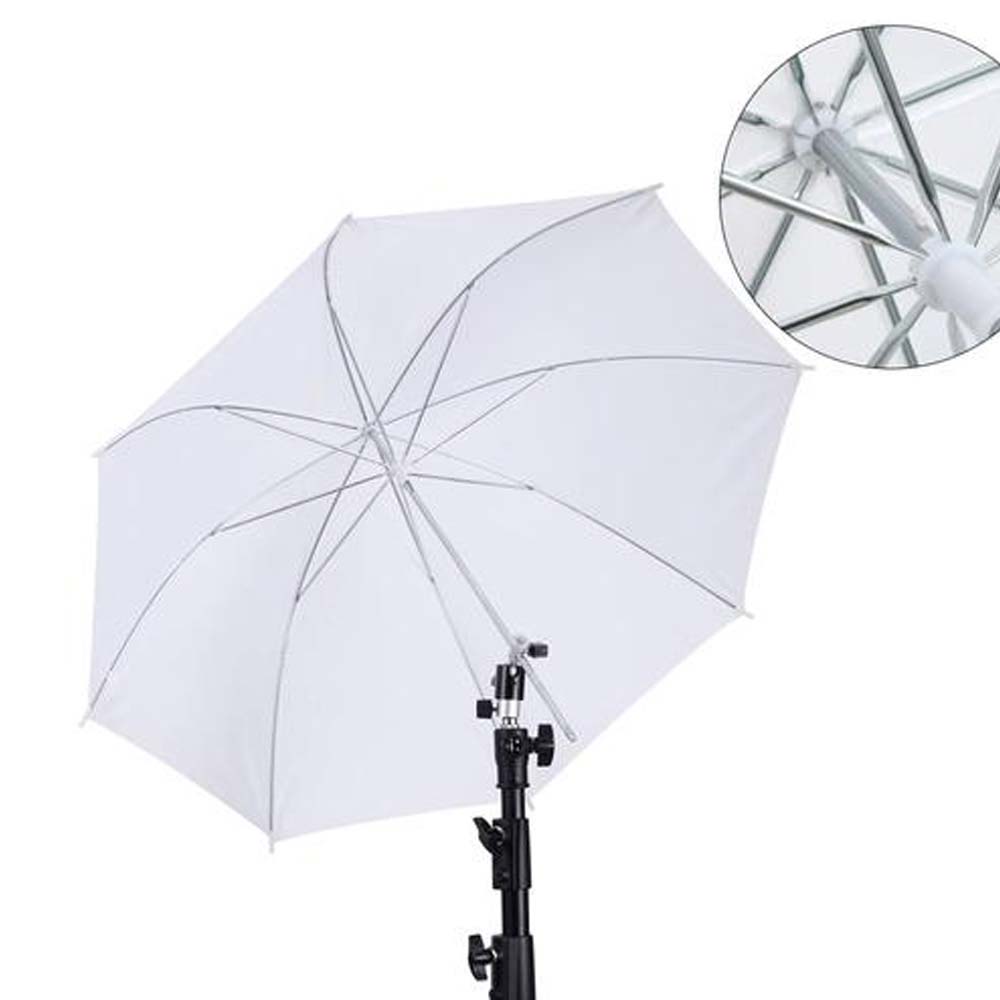 Photography Umbrella Diffuser - 50cm/ 20Inch Photography Umbrella Metal Handle