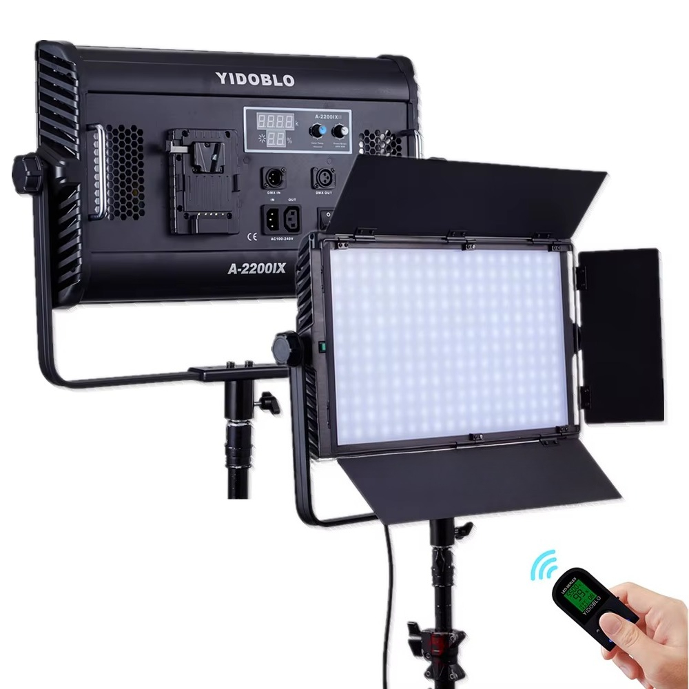 Video Led Light Panel - Yidoblo A-2200IIX Chinese Video Light 7000LM
