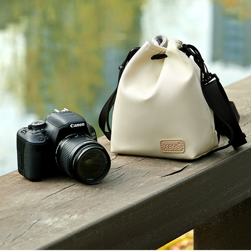 Photography Zone System - Lightweight Shoulder Camera Pouch Drawstring DSLR