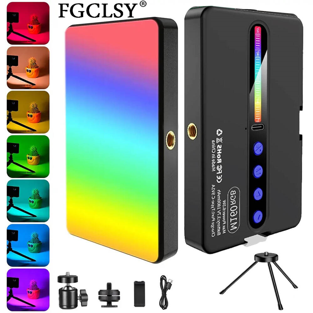 Video Led Light Panel - LED RGB Camera Light Full Color