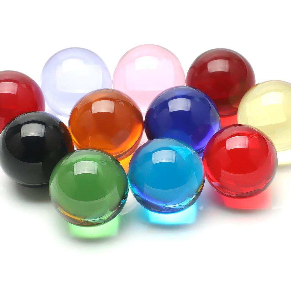 Lens Ball Crystal - 30mm Crystal Glass Ball Transparent Beads