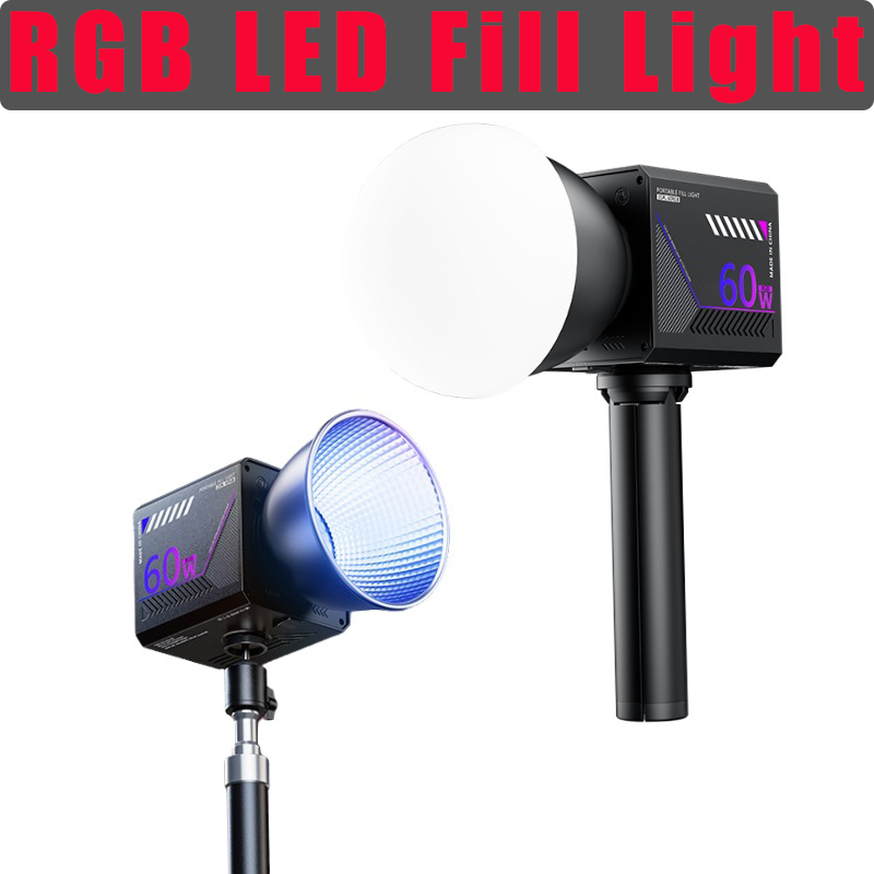 Photography Natural Lighting - 60W RGB Video Light Portable LED