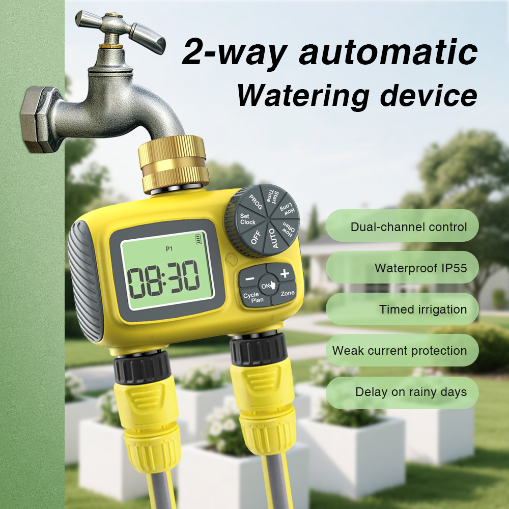 Timelapse Controller - 1/2/3/4 Outlets Digital Water Timer LCD