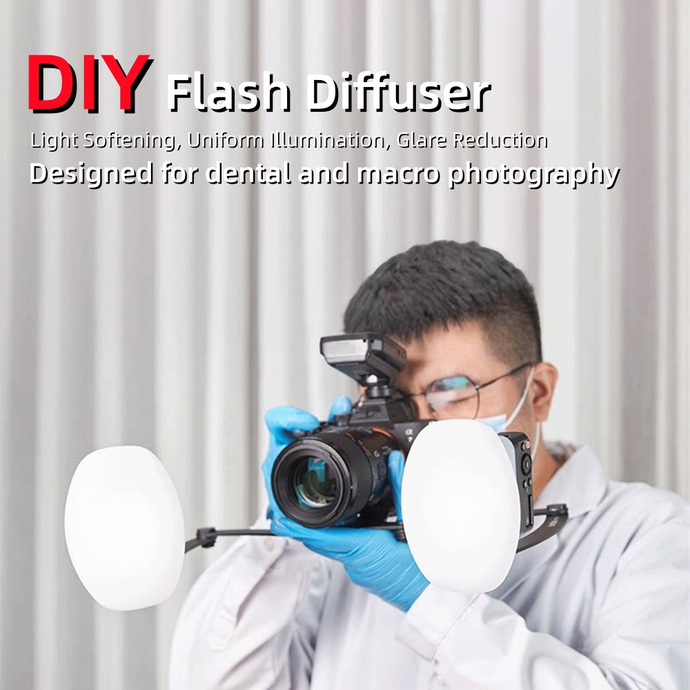 Photography Natural Lighting - 2pcs Silicone Softbox Dental Macro Flash