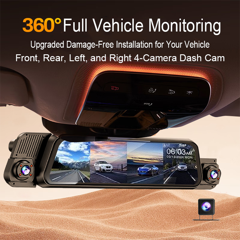 Timelapse Controller - Streaming Dash Cam 4 Lens Full