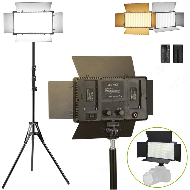 Video Led Light Panel - U800 U600 LED Photo Studio Video