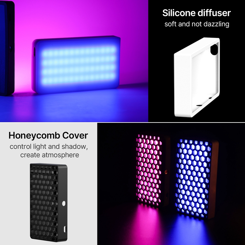 ULANZI LT002 RGB Video Light,  - Video Led Light Panel 评论和价格