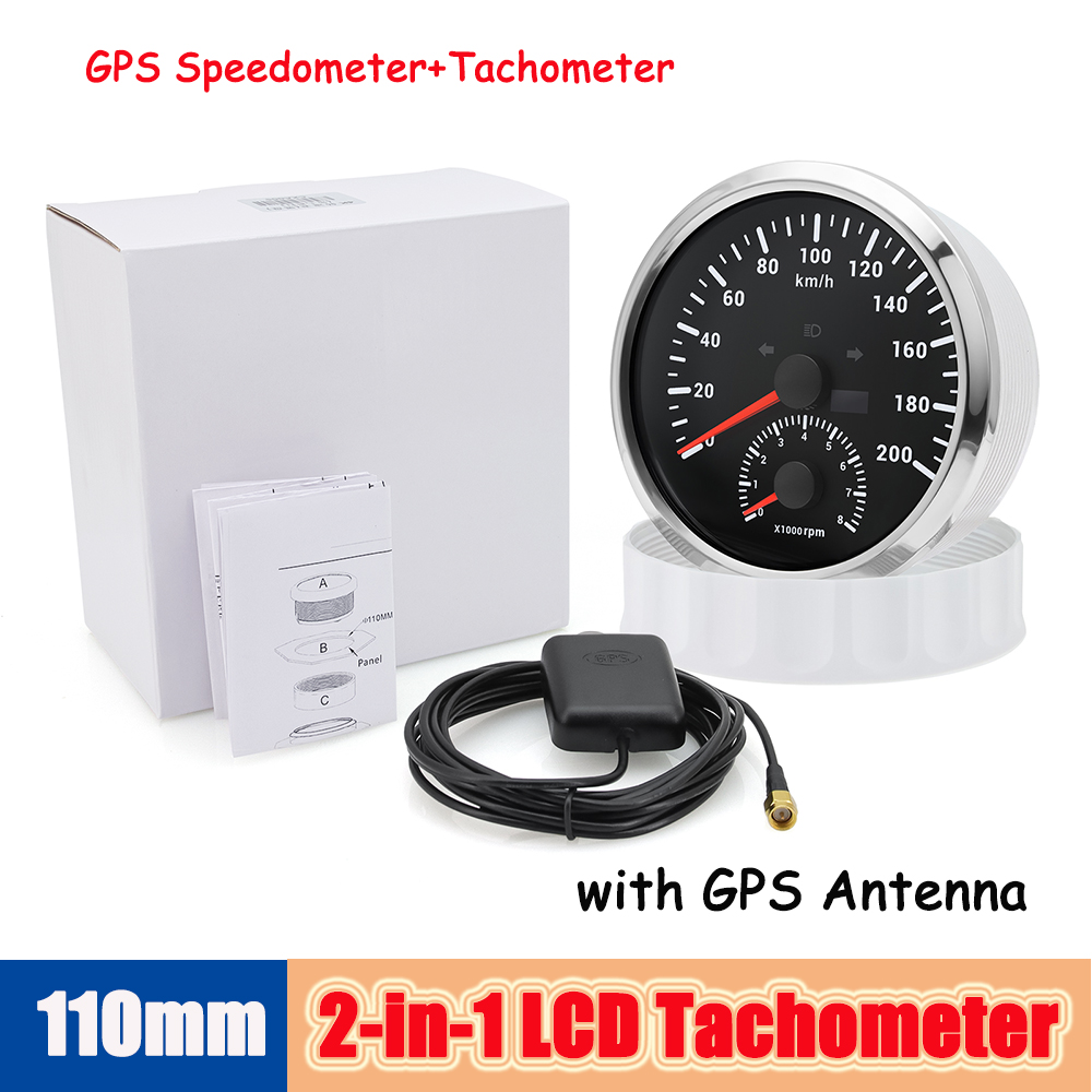 110mm Auto Speedometer Tachome - Light Meter Incident 评论和价格