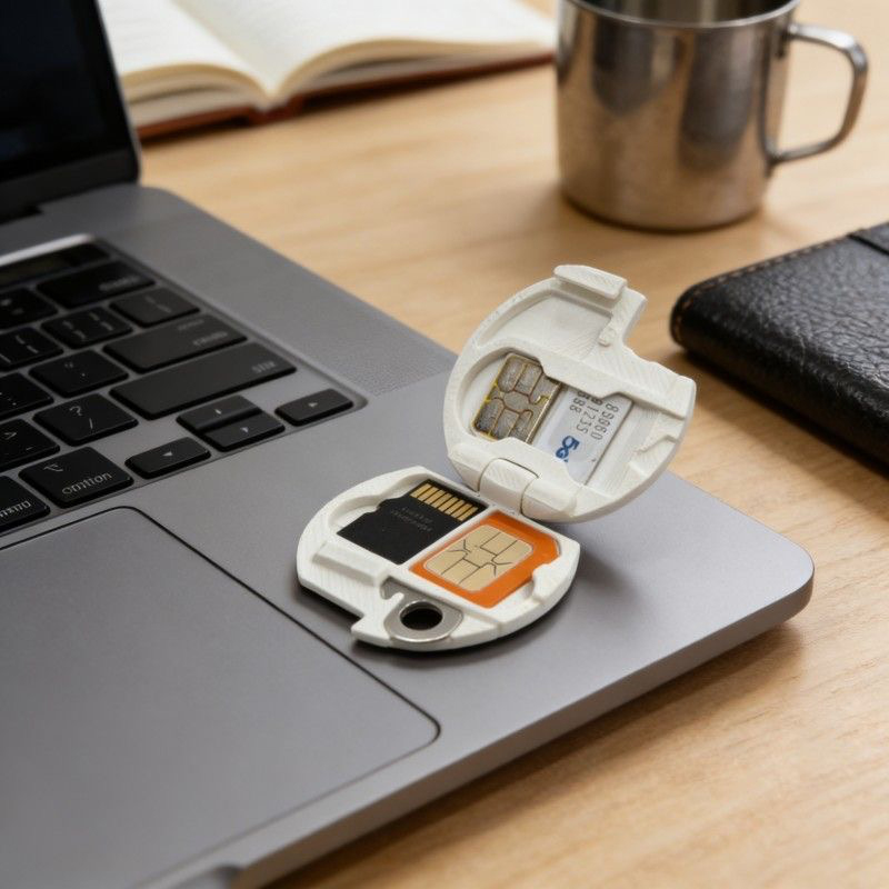 3D Printed SIM & TF Card Holde - Memory Card Case 评论和价格