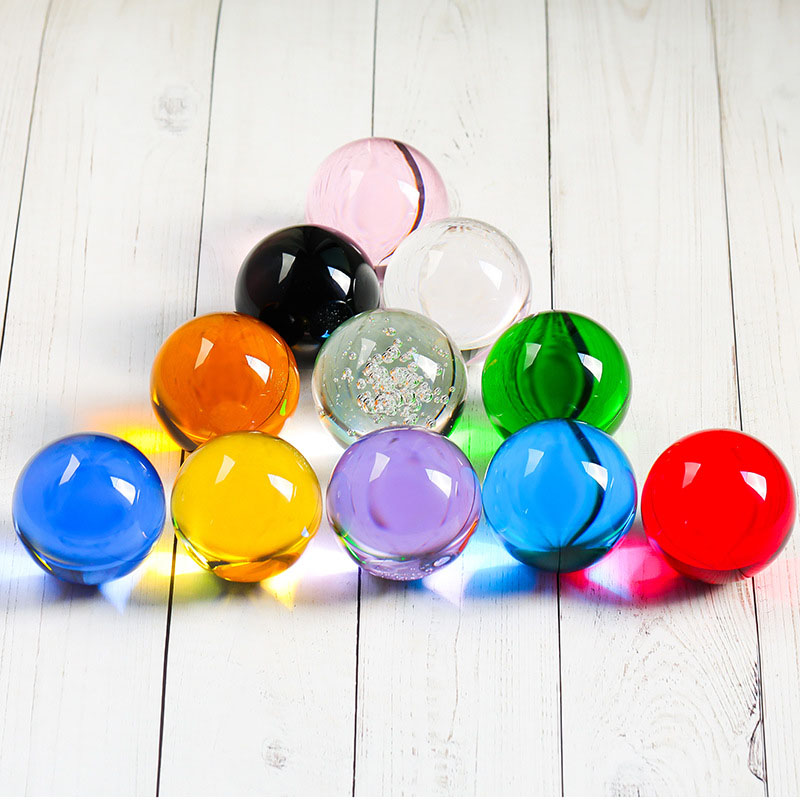 10 Colors 30mm Globe Chandelie - Lens Ball Crystal 评论和价格