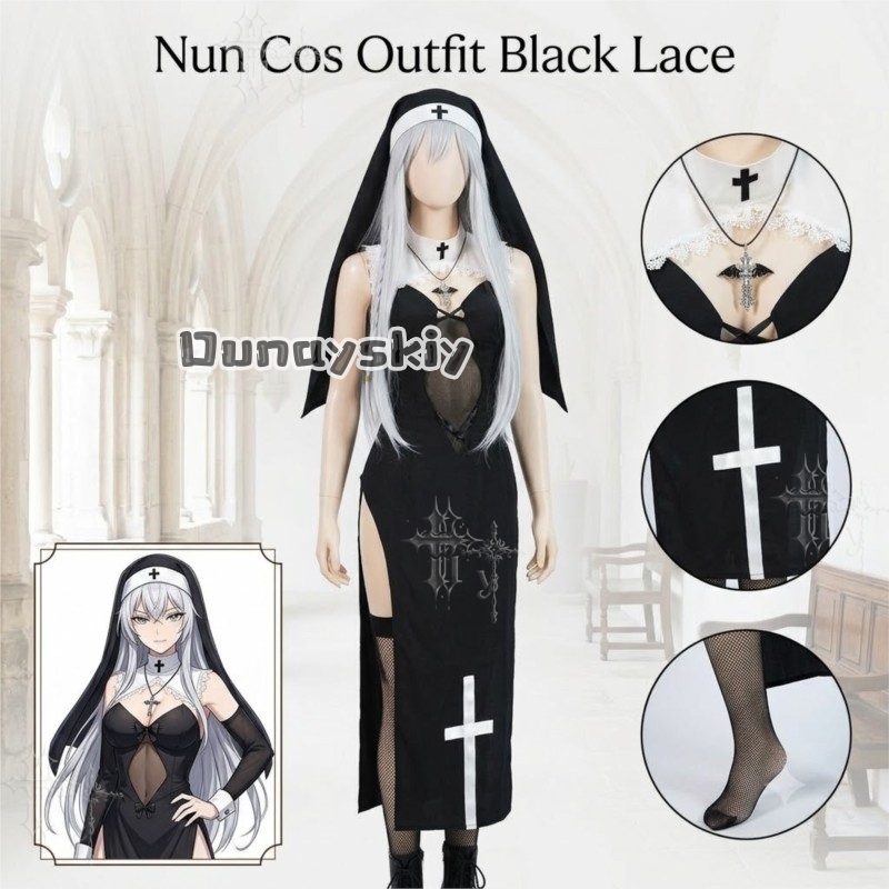 KS*06Original Nun Cos Outfit B - Photography Game 评论和价格