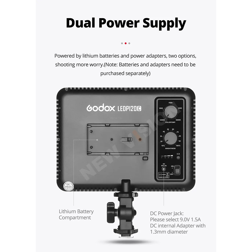 Godox P120C LED Video Light Pa - Video Led Light Panel 评论和价格