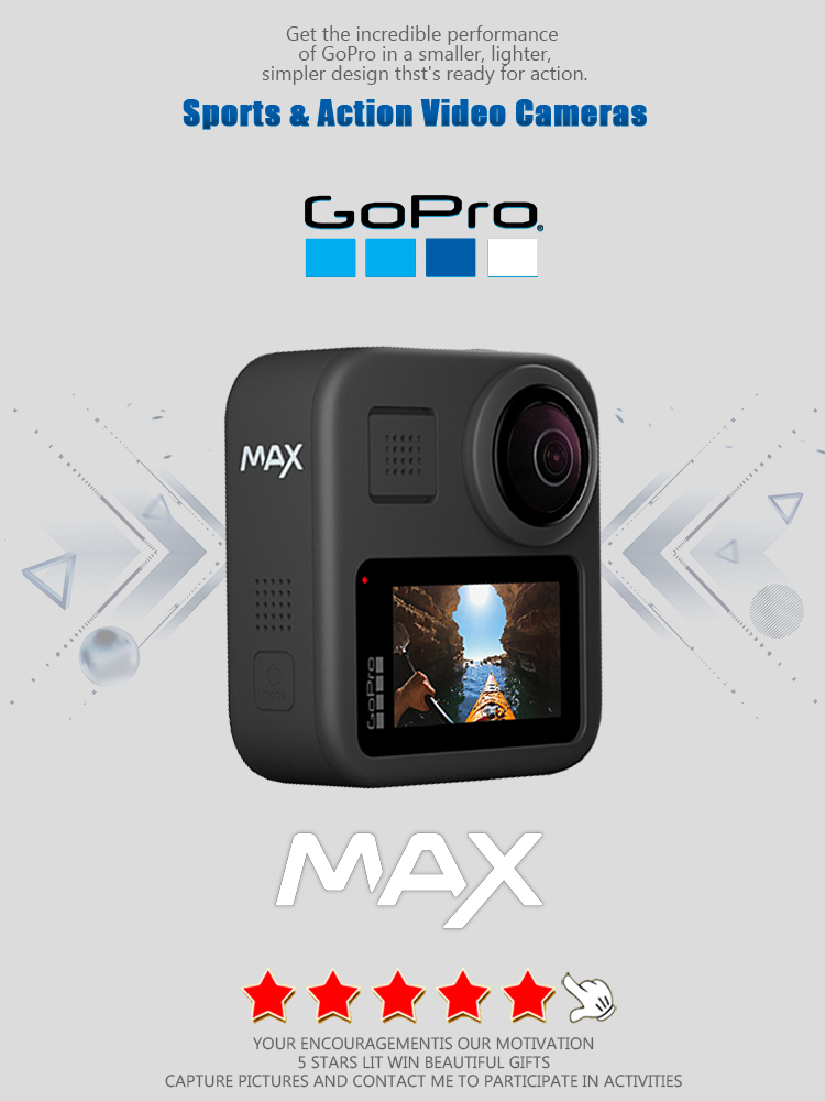 GoPro MAX 360 Action Camera wi - Photography Grid 评论和价格