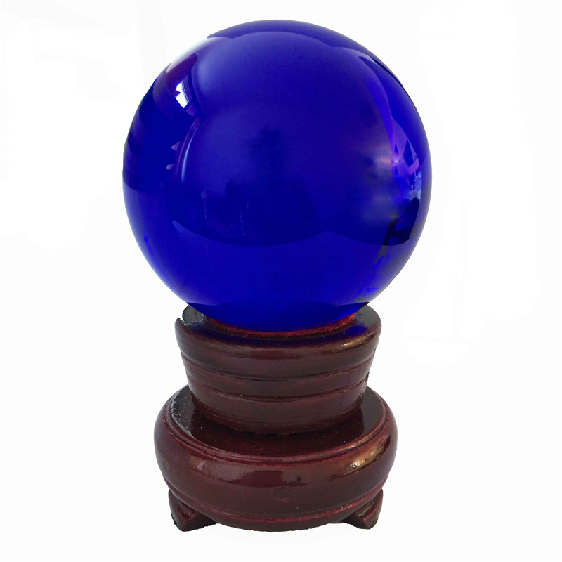 Dark Blue K9 Chandelier Crysta - Lens Ball Crystal 评论和价格