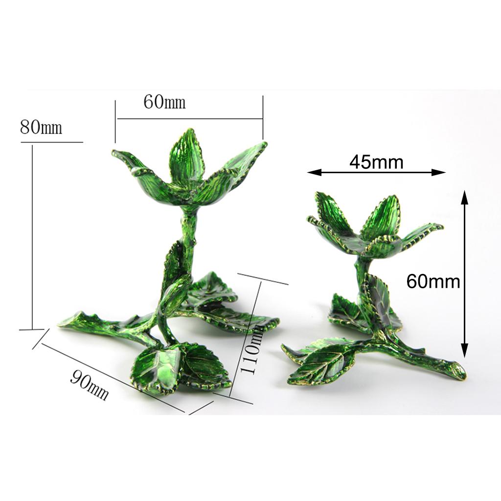 Metal Plated Flower Display St - Lens Ball Crystal 评论和价格