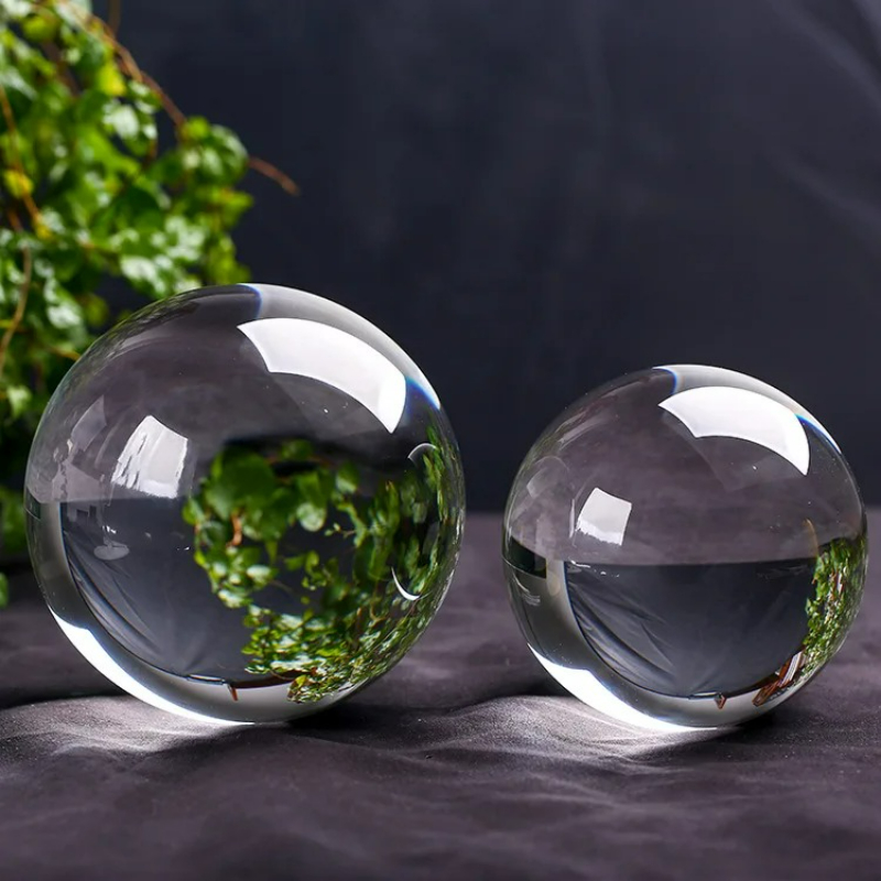 Smooth K9 30mm-100mm Clear Cha - Lens Ball Crystal 评论和价格