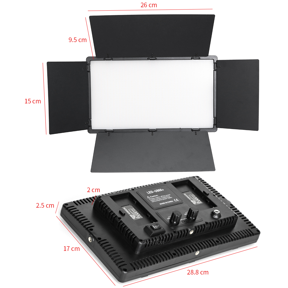 U800 LED Photo Studio Light fo - Video Led Light Panel 评论和价格
