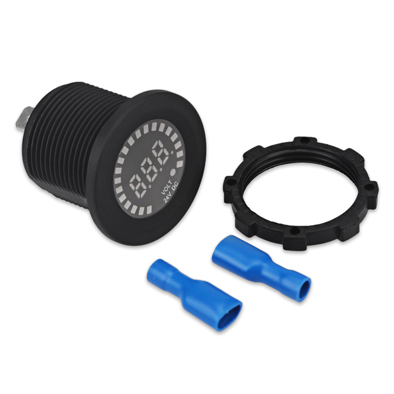 24V 12V DC Voltmeter Color LED - Light Meter Incident 评论和价格