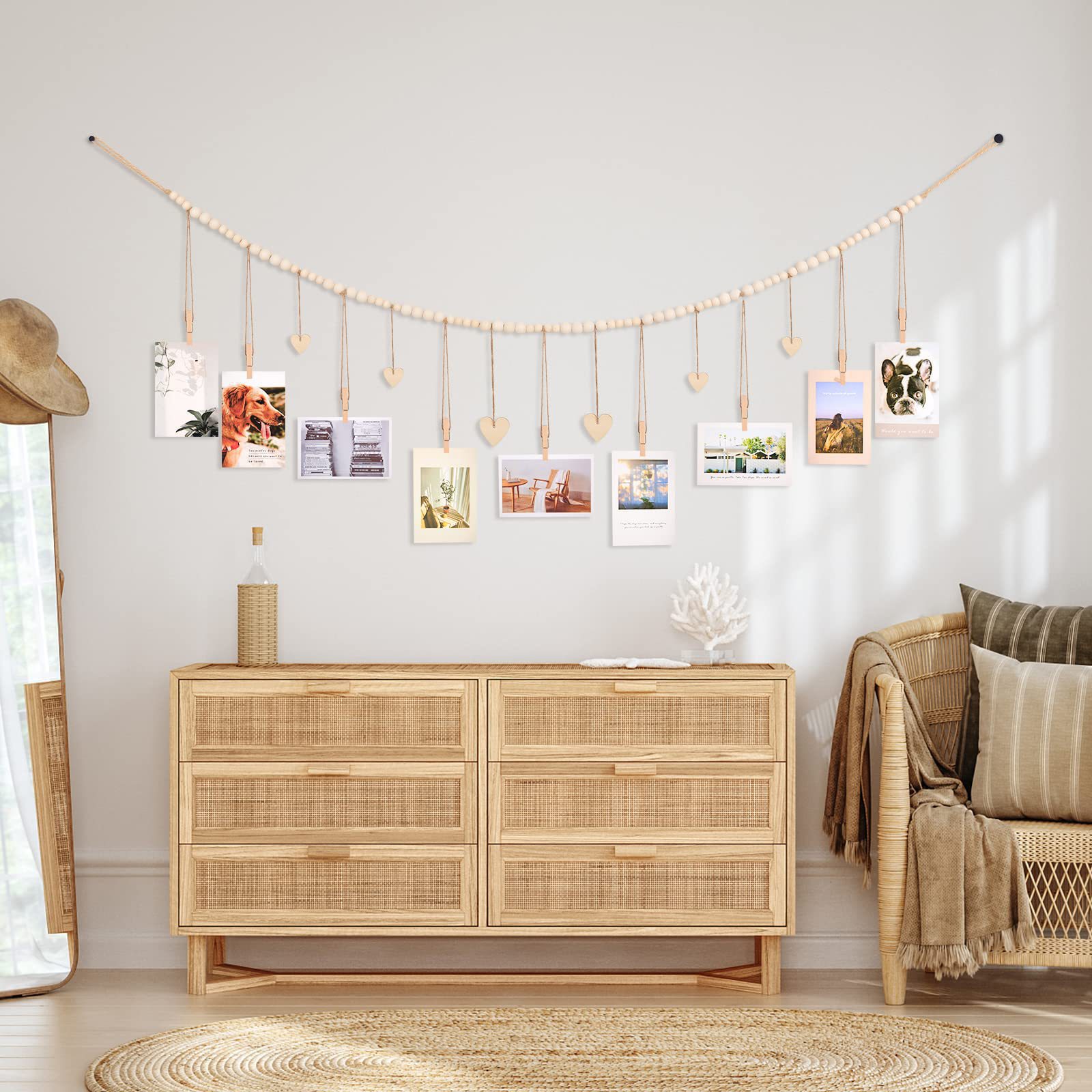 Hanging Photo Display Wall Dec - Photography Types 评论和价格