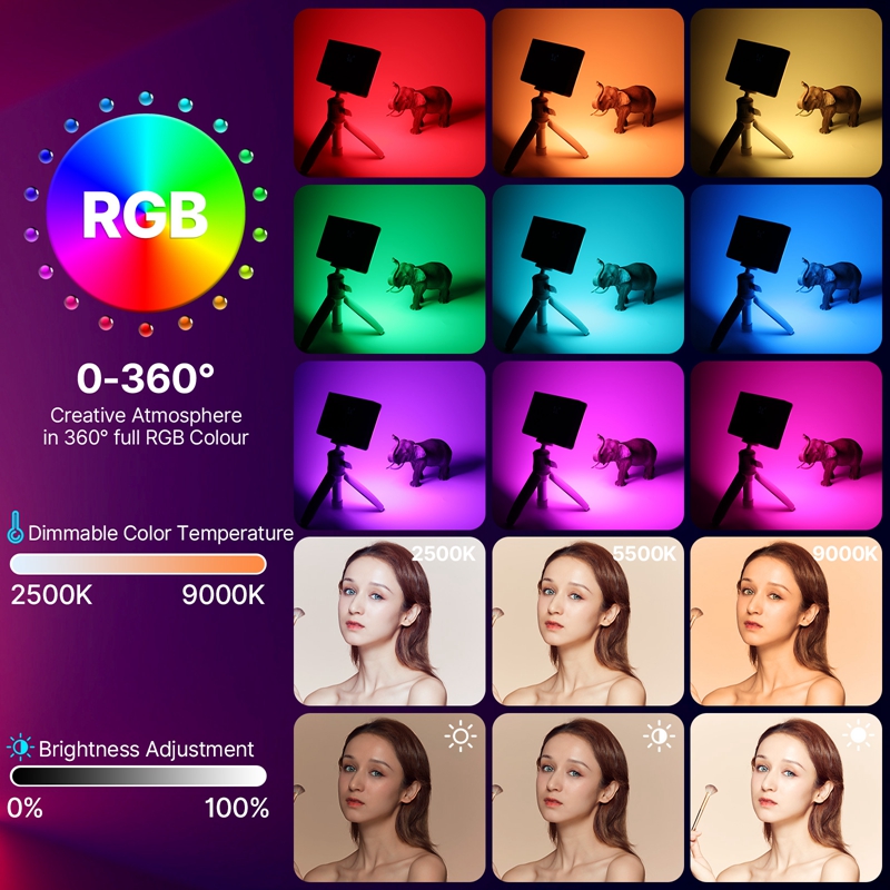 Ulanzi LT002 7 inch Pocket LED - Video Led Light Panel 评论和价格