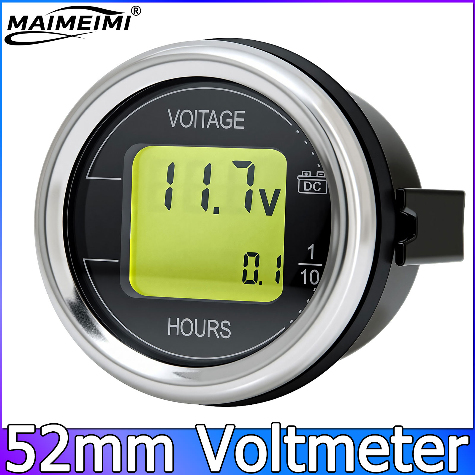 DC 12V 24V Car Voltage Gauge 5 - Light Meter Incident 评论和价格