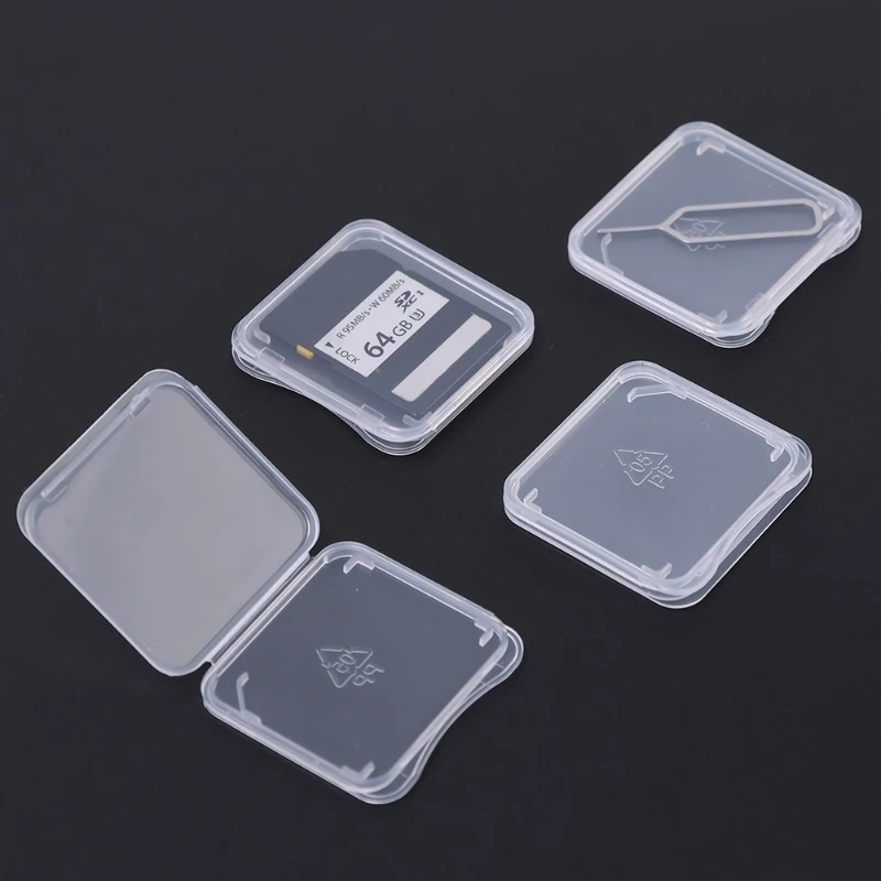 20/10/5/1PCS Transparent TF/SD - Memory Card Case 评论和价格