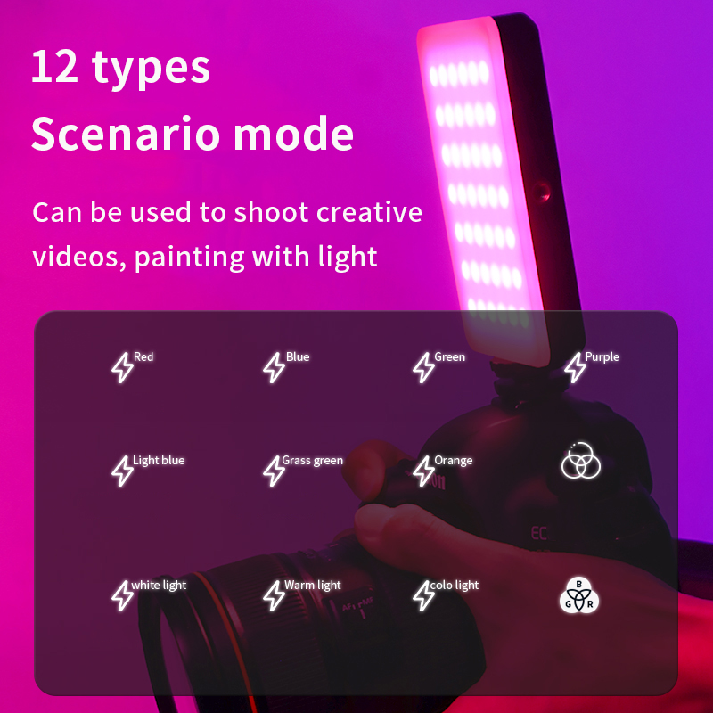 RGB Video Light Portable LED C - Video Led Light Panel 评论和价格