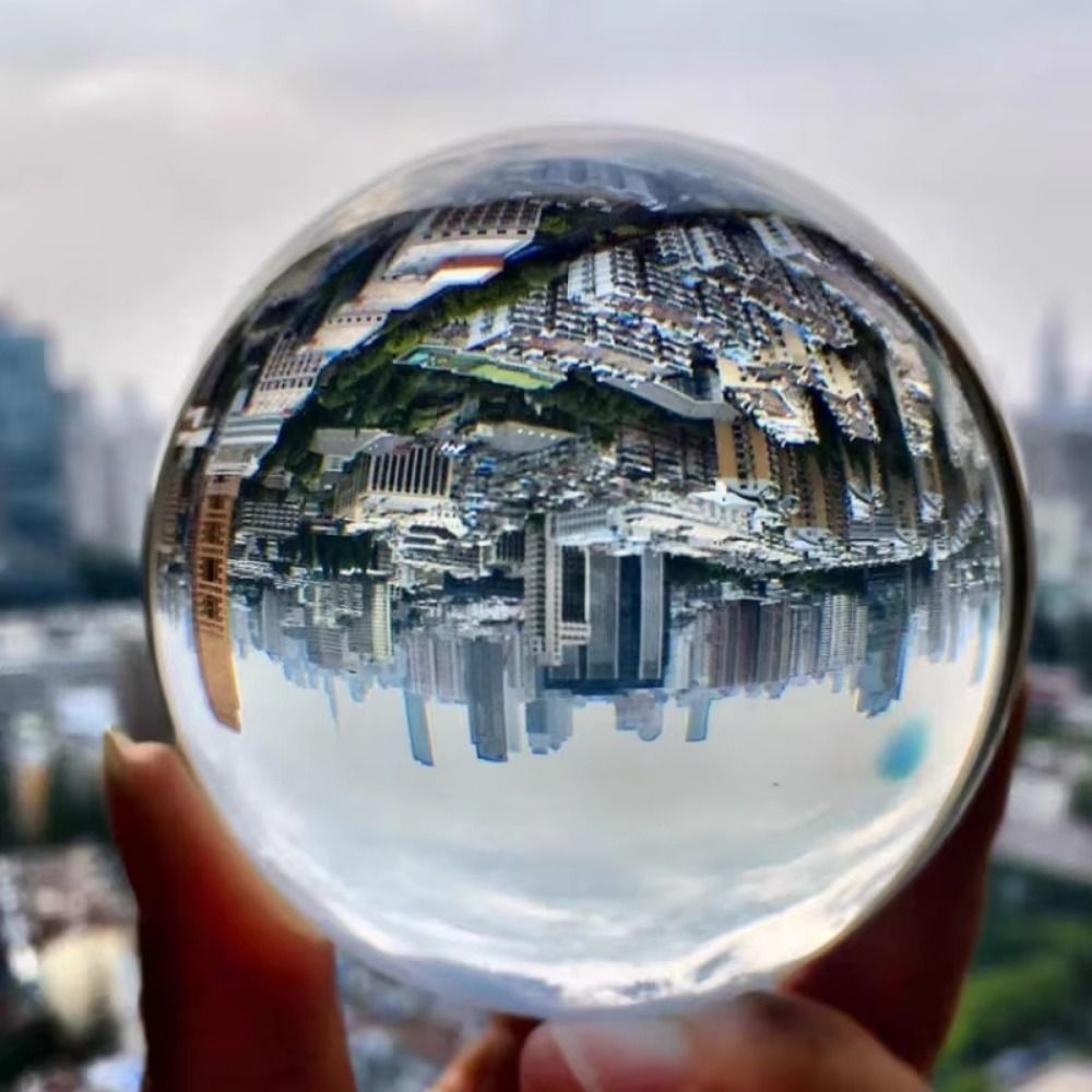 Tabletop Decoration Round Crys - Lens Ball Crystal 评论和价格