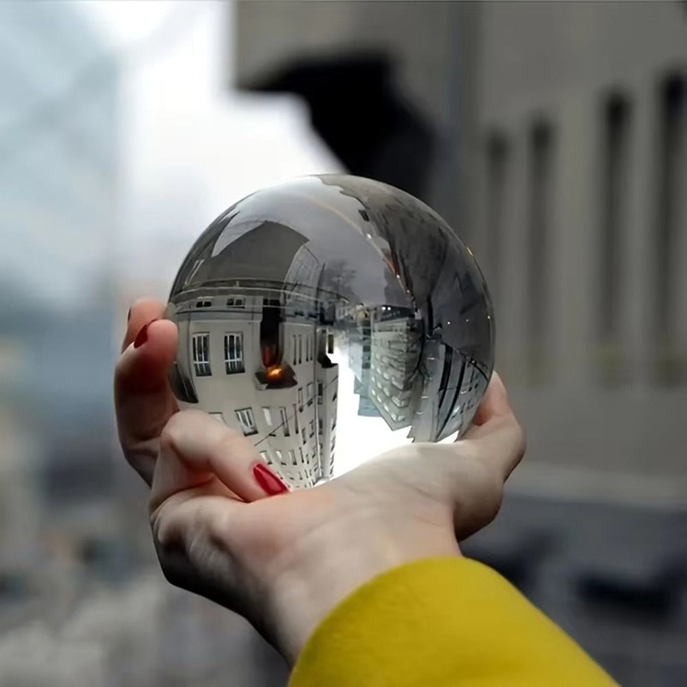 Tabletop Decoration Round Crys - Lens Ball Crystal 评论和价格