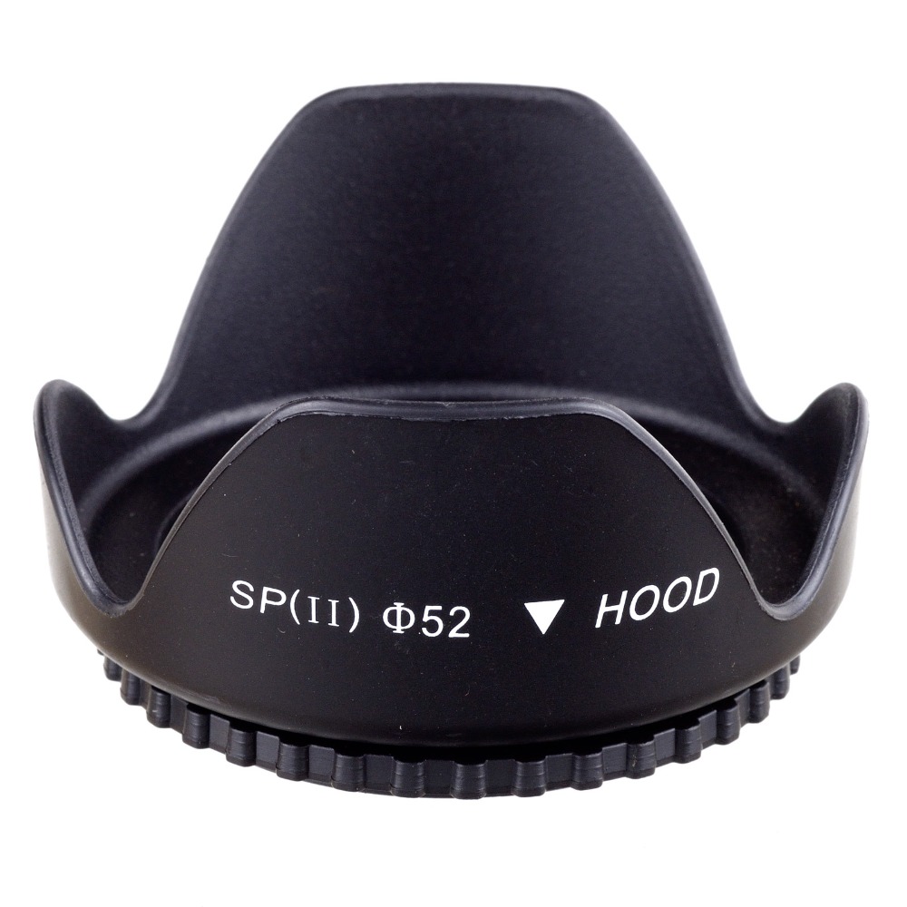 Universal Lens Hood 49mm 52mm  - Lens Hood Petal 评论和价格