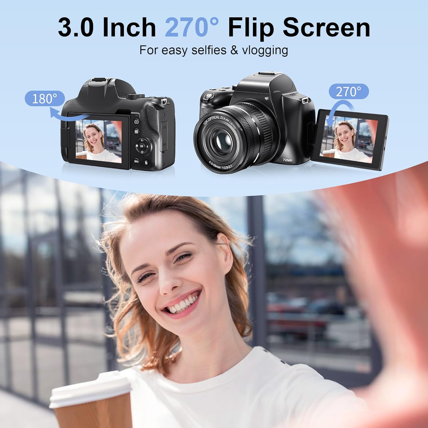 72MP Digital Cameras For Photo - Photography Natural Lighting 评论和价格