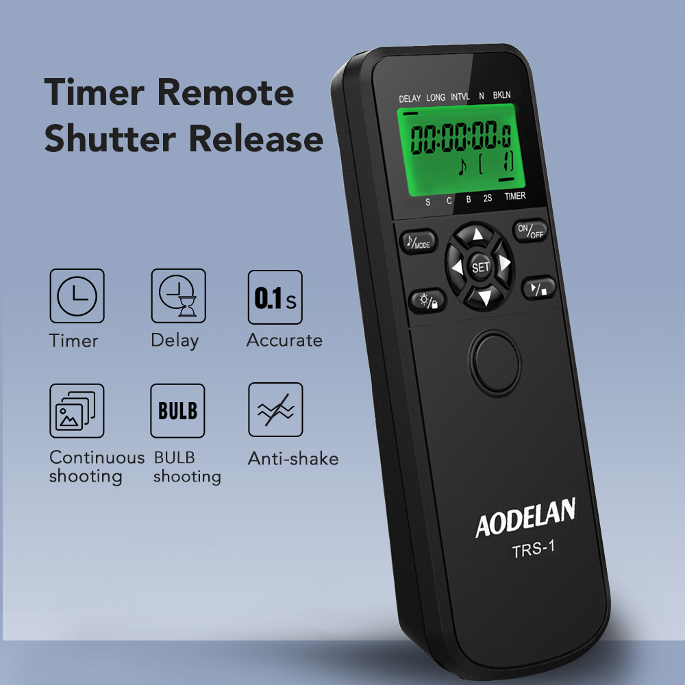 AODELAN TRS-1 Timer Intervalom - Timelapse Controller 评论和价格