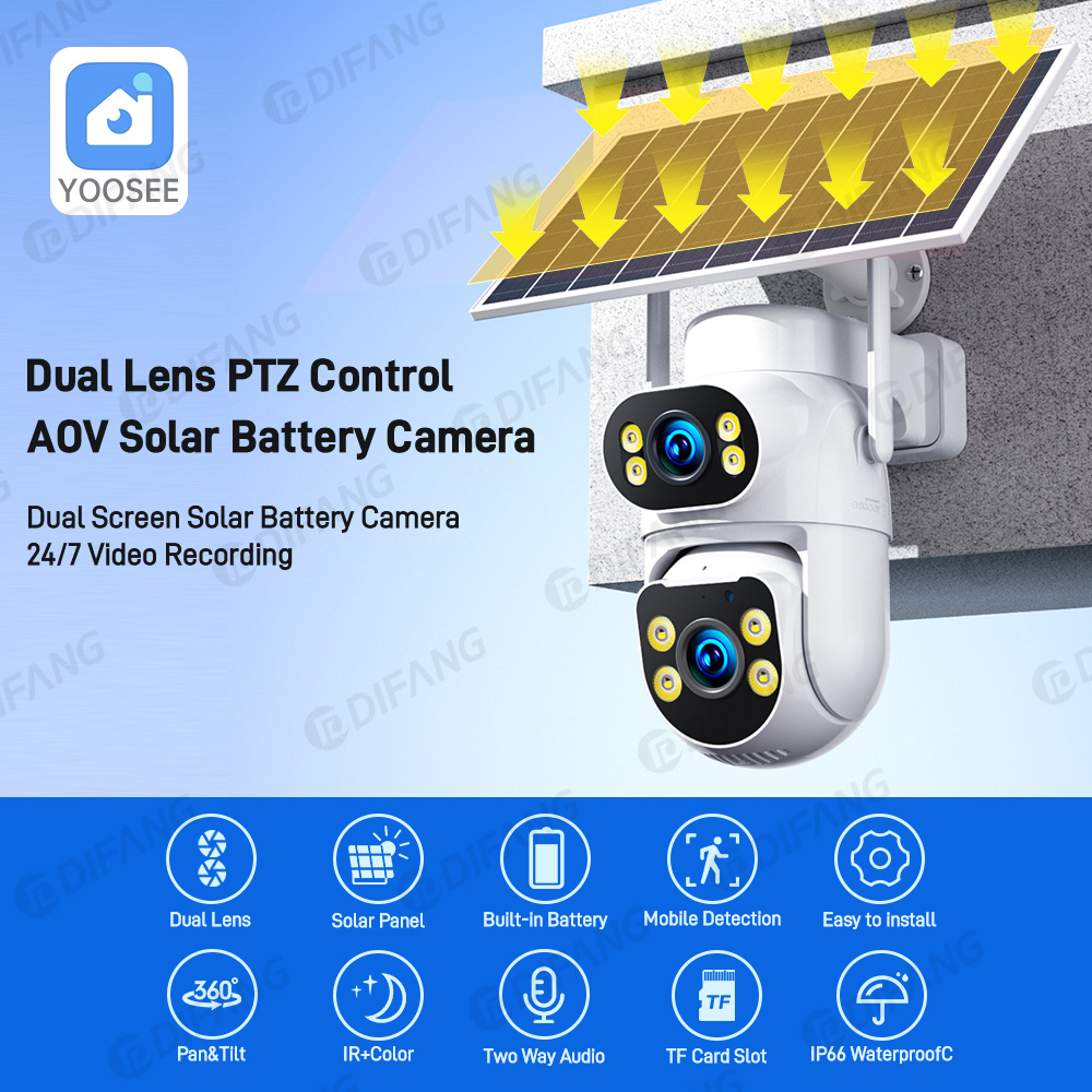 Yoosee 8MP Solar AOV 4G SIM Se - Photography Grid 评论和价格
