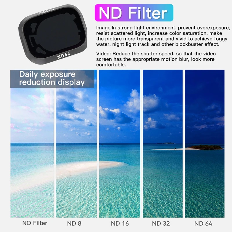 RCSTQ For DJI Mini 3 Pro Filte - Nd Filter Set 评论和价格
