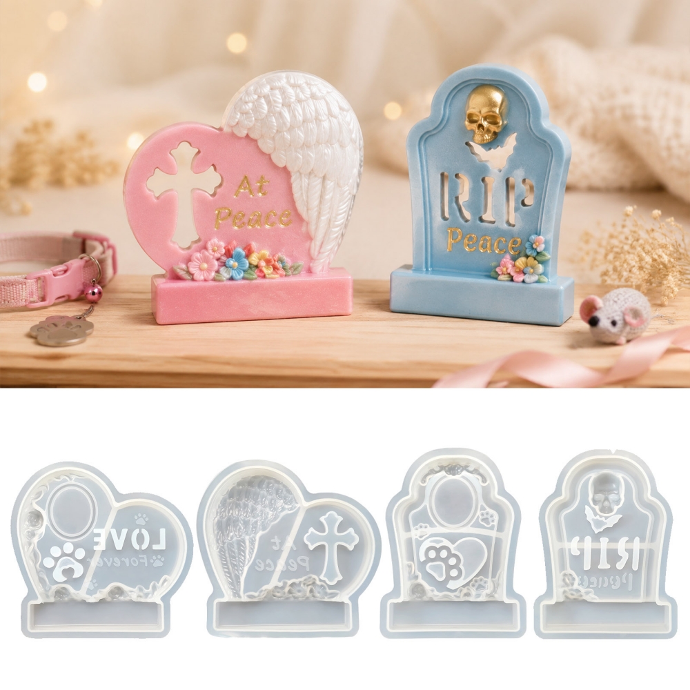 S0304 Heart-Shaped Tombstone M - Photography Types 评论和价格