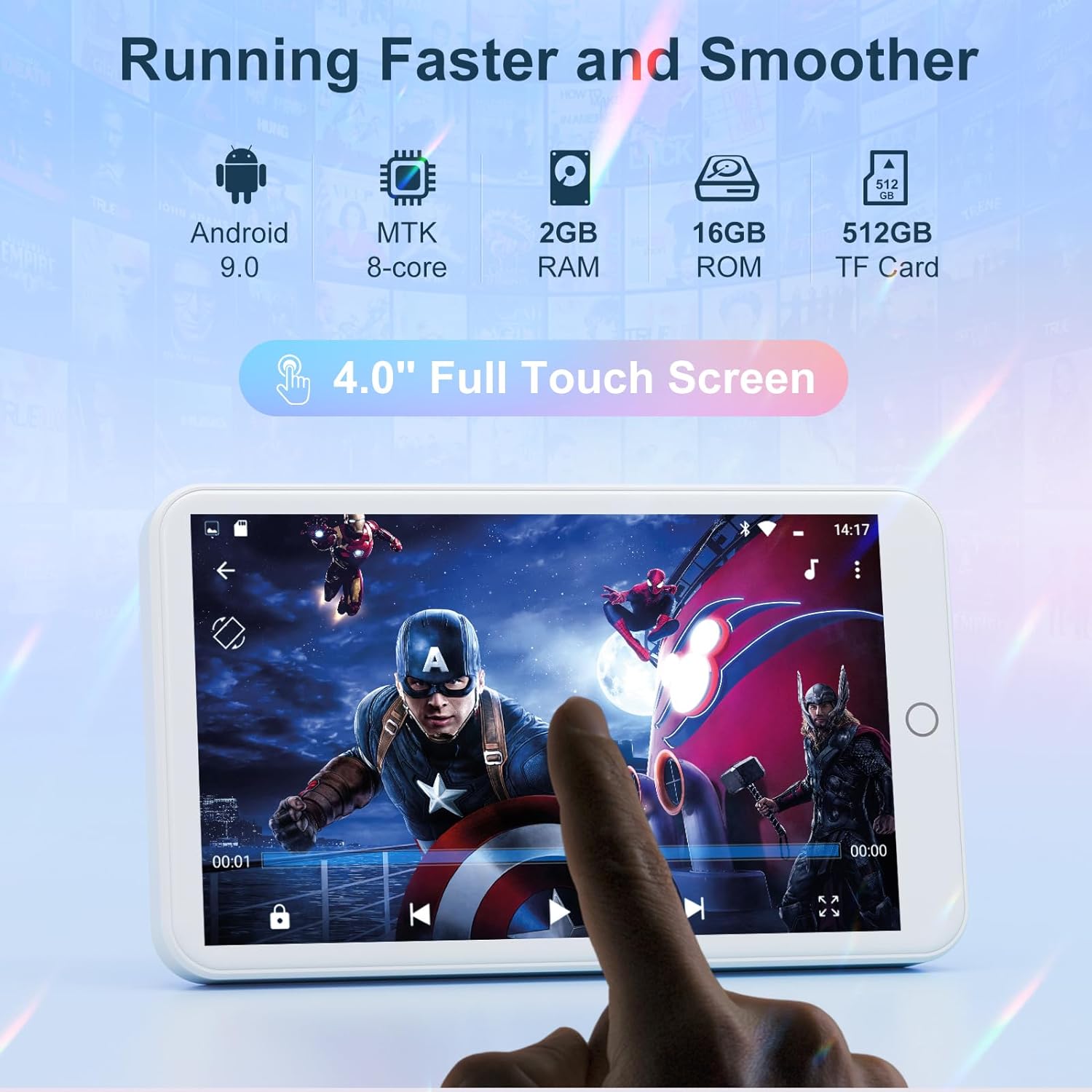 MECHEN MP3 Player Android 9.0  - Photography Game 评论和价格