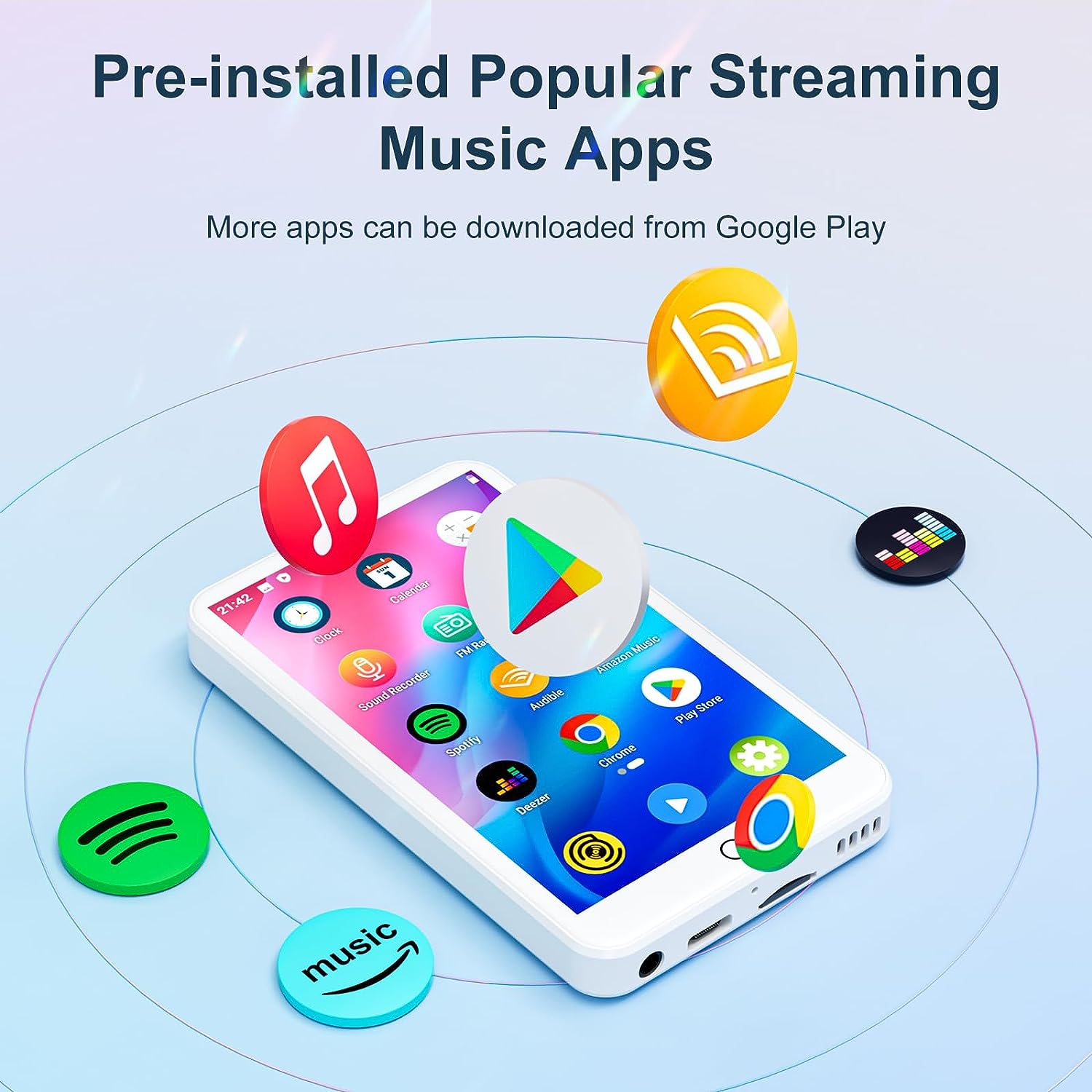 MECHEN MP3 Player Android 9.0  - Photography Game 评论和价格