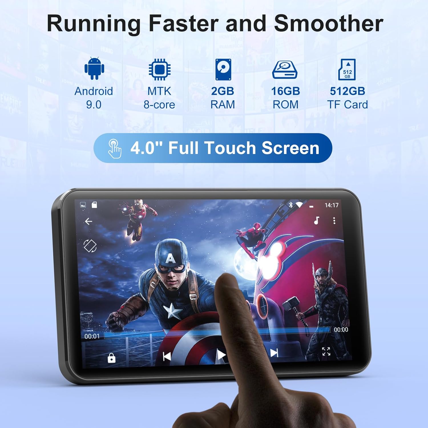 MP3 Player with Bluetooth and  - Photography Game 评论和价格