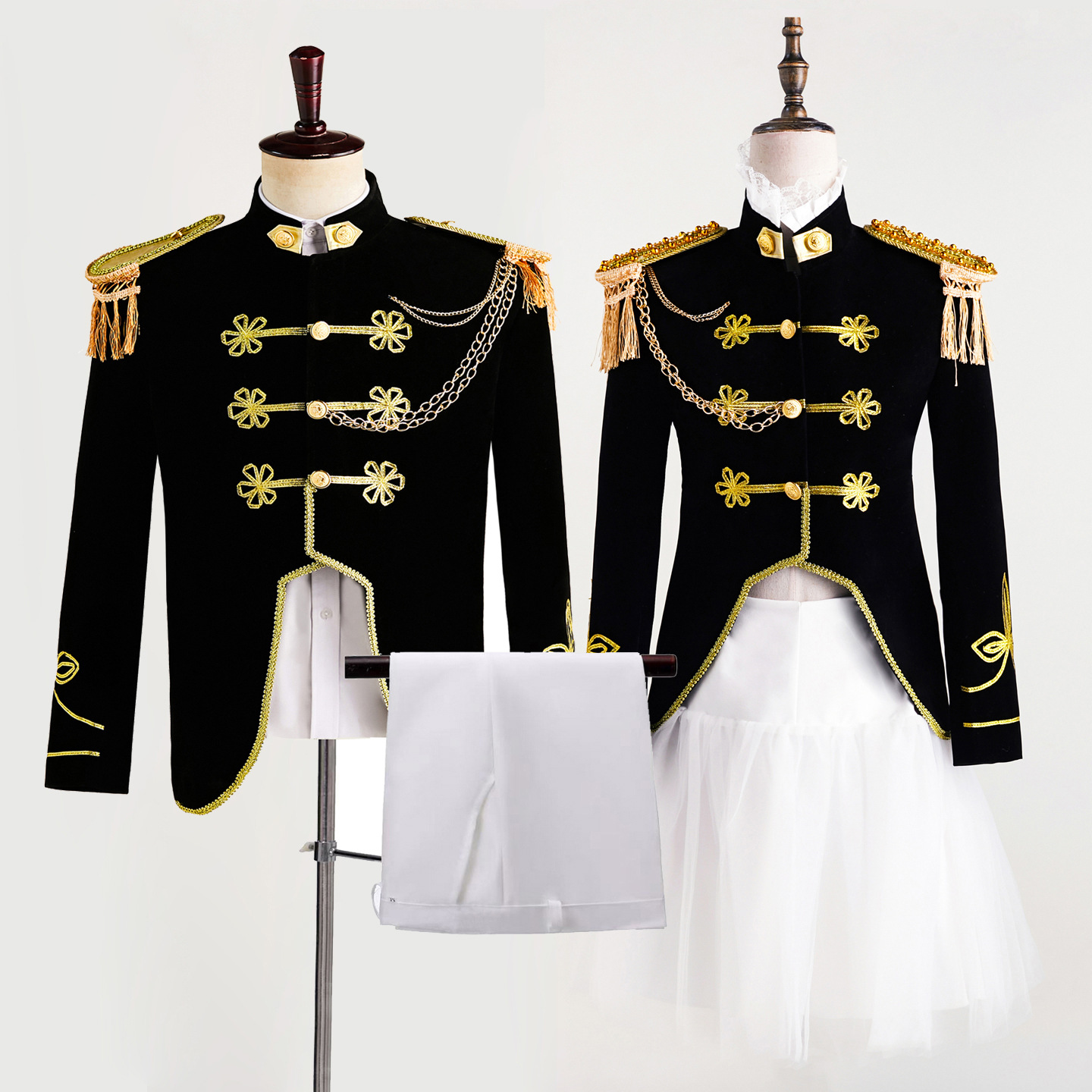 Fashion Navy Dress Suit for Me - Photography Studio 评论和价格