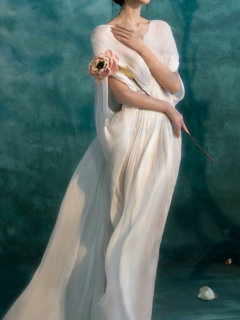 Chic Chinese Backless Dress Ph - Photography Studio 评论和价格