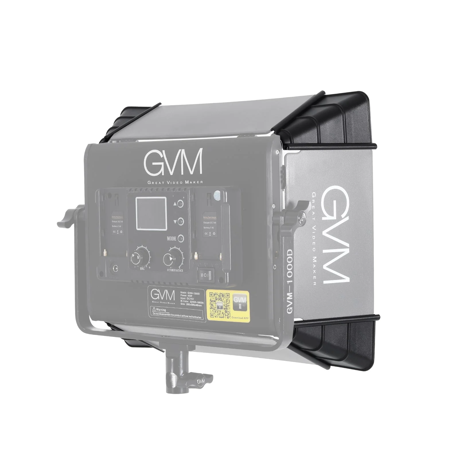 GVM Softbox Diffuser for 1000D - Video Led Light Panel 评论和价格